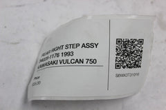REAR RIGHT STEP ASSY 34028-1176 1993 KAWASAKI VULCAN 750