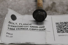 BOLT, FLANGE (10X62) 90101-MBB-000  1988 HONDA CBR1000F