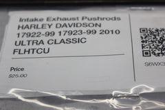 Intake Exhaust Pushrods HARLEY DAVIDSON 17922-99 17923-99 2010 ULTRA CLASSIC FLH