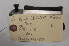 Main Step Arm RIGHT 50612-KYJ-305 1987 Honda CBR1000F Hurricane