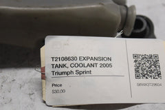 T2108630 EXPANSION TANK, COOLANT 2005 Triumph Sprint