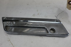 90603-93 Harley Davidson LEFT Chrome Saddlebag Hinge Cover