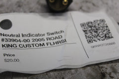 Neutral Indicator Switch #33904-00 2005 ROAD KING CUSTOM FLHRSI