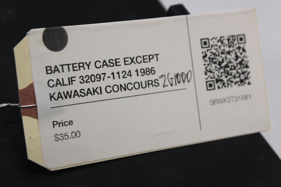 BATTERY CASE EXCEPT CALIF 32097-1124 1986 KAWASAKI CONCOURS ZG1000