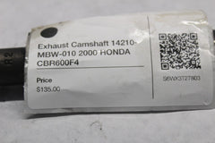 Exhaust Camshaft 14210-MBW-010 2000 HONDA CBR600F4