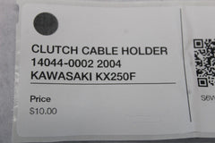 CLUTCH CABLE HOLDER 14044-0002 2004 KAWASAKI KX250F