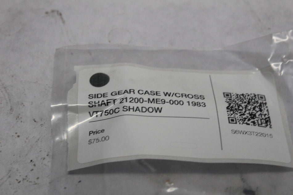SIDE GEAR CASE W/CROSS SHAFT 21200-ME9-000 1983 VT750C SHADOW