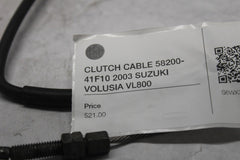 CLUTCH CABLE 58200-41F10 2003 SUZUKI VOLUSIA VL800