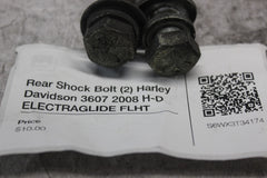 Rear Shock Bolt (2) Harley Davidson 3607 2008 H-D ELECTRAGLIDE FLHT