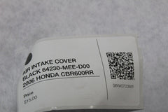 AIR INTAKE COVER BLACK 64230-MEE-D00 2006 HONDA CBR600RR