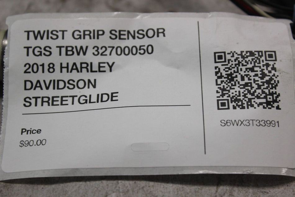TWIST GRIP SENSOR TGS TBW 32700050 2018 HARLEY DAVIDSON STREETGLIDE