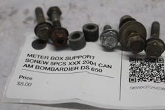 METER BOX SUPPORT SCREW 5PCS XXX 2004 CAN AM BOMBARDIER DS 650