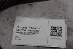 37200024 HYDRAULIC CLUTCH LINE Harley Davidson 36700055B
