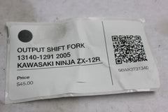 OUTPUT SHIFT FORK 13140-1291 2005 KAWASAKI NINJA ZX-12R