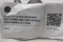 CLUTCH LEVER BRACKET 53172-MB9-000 1982 HONDA GOLDWING GL1100A