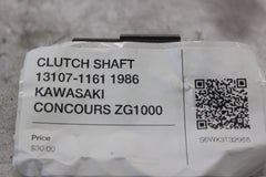 CLUTCH SHAFT 13107-1161 1986 KAWASAKI CONCOURS ZG1000