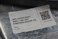 SIDE COVER RIGHT 36001-1360 1993 KAWASAKI VULCAN 750