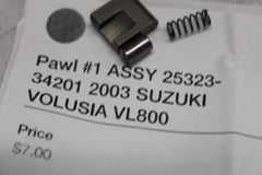 Pawl #1 ASSY 25323-34201 2003 SUZUKI VOLUSIA VL800