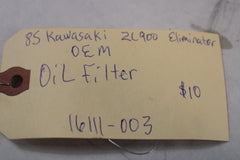 1985 Kawasaki Eliminator ZL900 O.E.M Oil Filter 16111-003