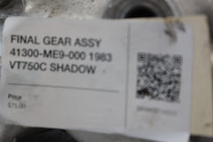 FINAL GEAR ASSY 41300-ME9-000 1983 VT750C SHADOW