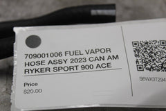 709001006 FUEL VAPOR HOSE ASSY 2023 CAN AM RYKER SPORT 900 ACE