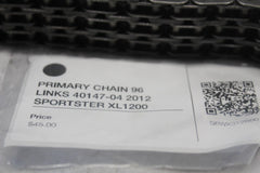 PRIMARY CHAIN 96 LINKS 40147-04 2012 SPORTSTER XL1200