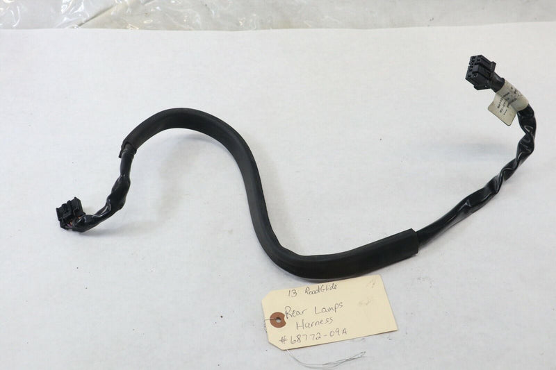 OEM Harley Davidson Rear Fender Lamp Harness 2013 Roadglide 68772-09