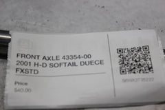 FRONT AXLE 43354-00 2001 H-D SOFTAIL DUECE FXSTD