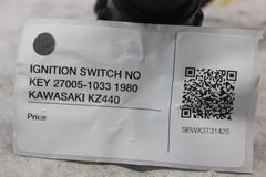 IGNITION SWITCH NO KEY 27005-1033 1980 KAWASAKI KZ440