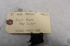 Front Brake Switch 35340-MM5-600 1987 Honda CBR1000F Hurricane
