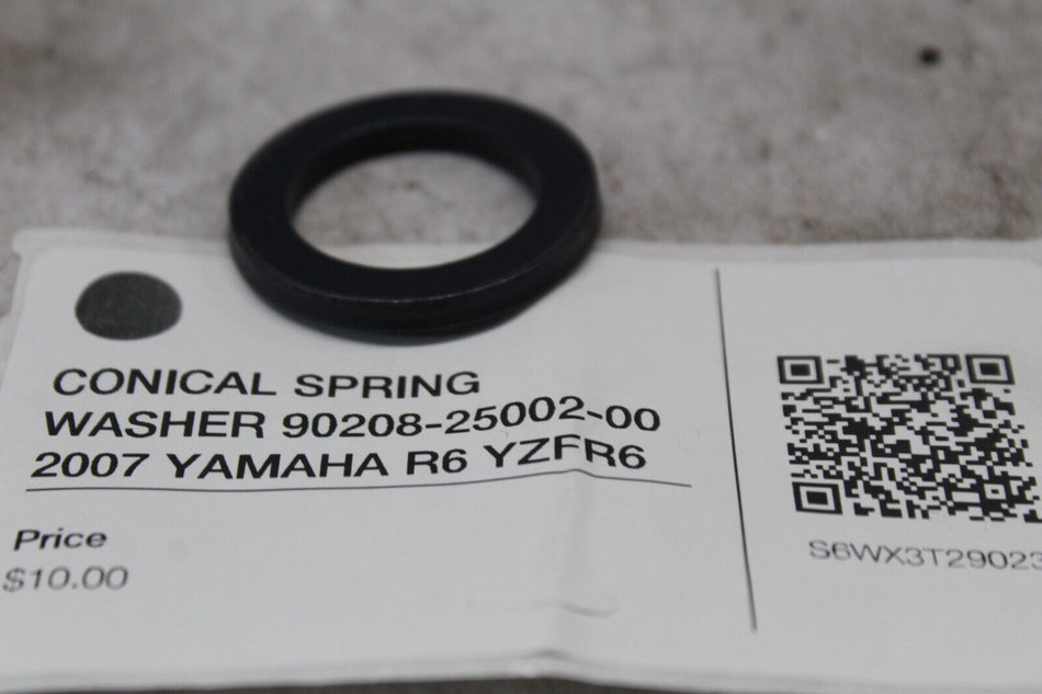CONICAL SPRING WASHER 90208-25002-00 2007 YAMAHA R6 YZFR6
