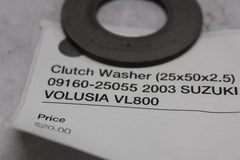 Clutch Washer (25x50x2.5) 09160-25055 2003 SUZUKI VOLUSIA VL800