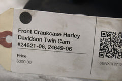 LEFT Crankcase Harley Davidson Twin Cam #24621-06, 24649-06