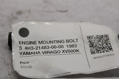 ENGINE MOUNTING BOLT 3  4H3-21483-00-00  1983 YAMAHA VIRAGO XV500K