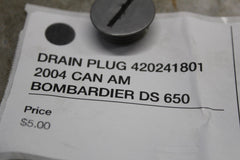 DRAIN PLUG 420241801 2004 CAN AM BOMBARDIER DS 650