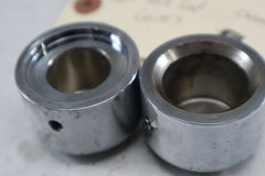 Chrome Axle End Cap Front Wheel 2006 Harley Davidson Ultra Classic Gray