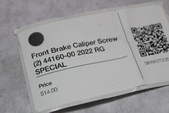 Front Brake Caliper Screw (2) 44160-00 2022 HARLEY DAVIDSON ROADGLIDE