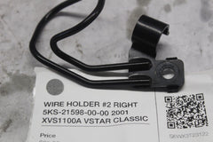 WIRE HOLDER #2 RIGHT 5KS-21598-00-00 2001 XVS1100A VSTAR CLASSIC