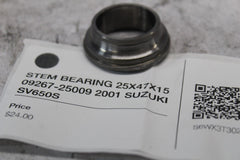 STEM BEARING 25X47X15 09267-25009 2001 SUZUKI SV650S