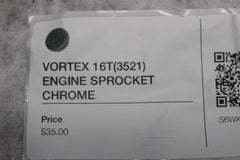 VORTEX 16T (3521) ENGINE SPROCKET CHROME 2006 SUZUKI SV1000S 27510-21A31