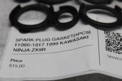 SPARK PLUG GASKET (4PCS) 11060-1817 1999 KAWASAKI NINJA ZX9R