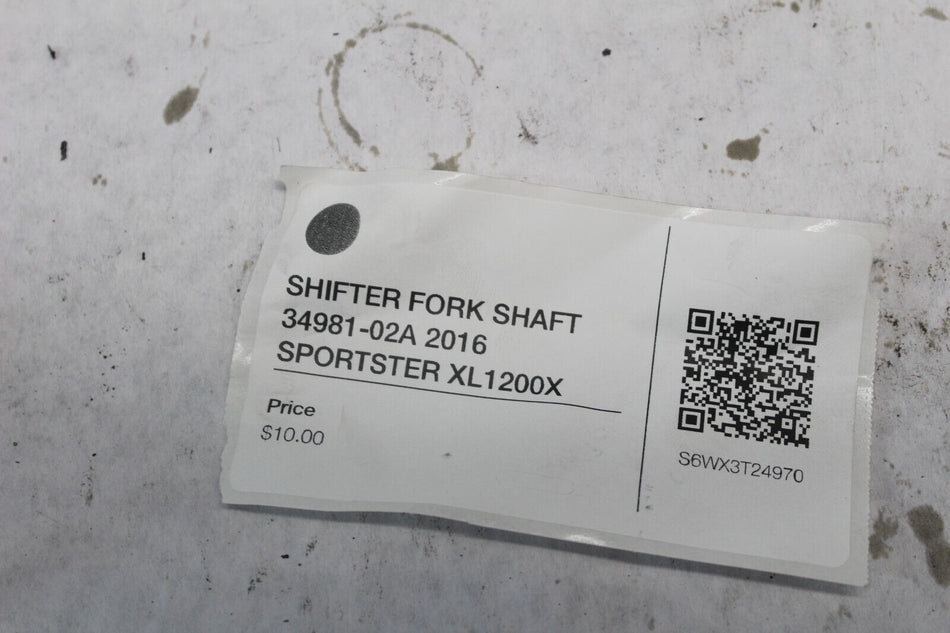 SHIFTER FORK SHAFT 34981-02A 2016 SPORTSTER XL1200X