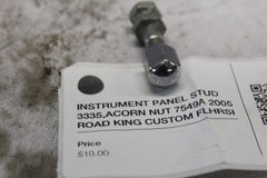 INSTRUMENT PANEL STUD 3335,ACORN NUT 7549A 2005 ROAD KING CUSTOM FLHRSI