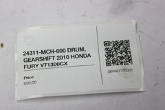 24311-MCH-000 DRUM, GEARSHIFT 2010 HONDA FURY VT1300CX