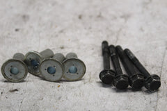 IGNITION COIL BOLT(4)130J0645,COLLAR (4) 92027-195  2002 KAW ZX-6