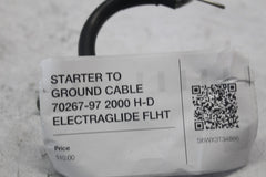 STARTER TO GROUND CABLE 70267-97 2000 H-D ELECTRAGLIDE FLHT