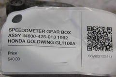 SPEEDOMETER GEAR BOX ASSY 44800-425-013 1982 HONDA GOLDWING GL1100A