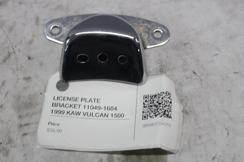 LICENSE PLATE BRACKET 11049-1604 1999 KAW VULCAN 1500