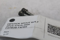 DIPSTICK SPOUT BOLT 2PCS 4741A 2020 FATBOB FXFBS