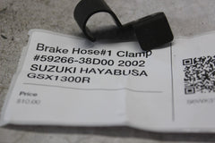 Brake Hose#1 Clamp #59266-38D00 2002 SUZUKI HAYABUSA GSX1300R